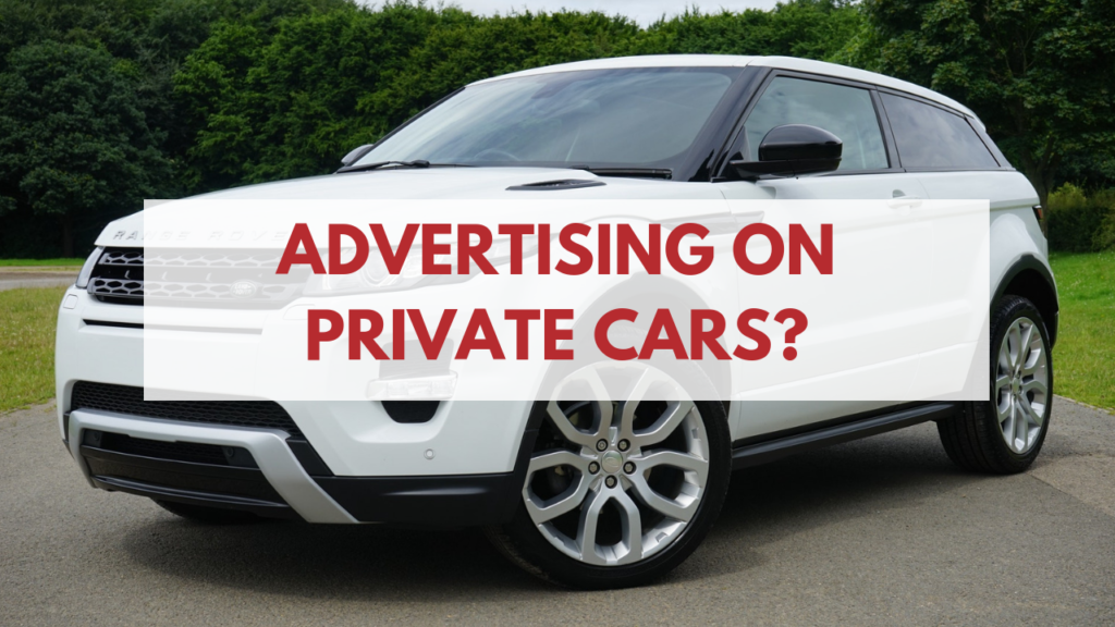 Is advertising on private car business will work out in India
