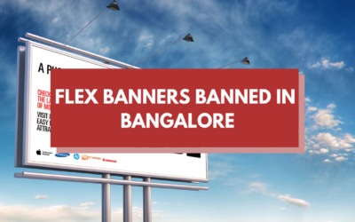 No More Flex Banners in Bangalore