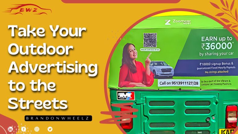 Take Your Outdoor Advertising to the Streets with Autorickshaws