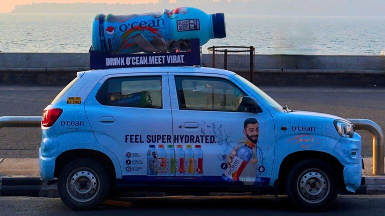 car wrap advertising in India