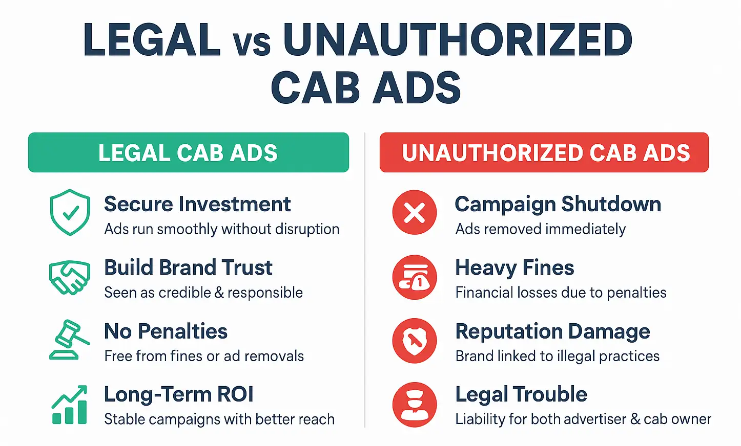 Planning Cab Advertising in India? Check Your Permissions First! Legal vs Unauthorized Cab Ads