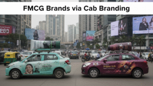 BrandOnWheelz | India's Most Trusted Transit Media & Digital Advertising Company How FMCG Brands Are Driving Mobile-First Awareness via Cab Branding