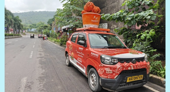 Boosting Brand Visibility: The Impact of 3D Models in Cab Branding Popeyes Cab Branding